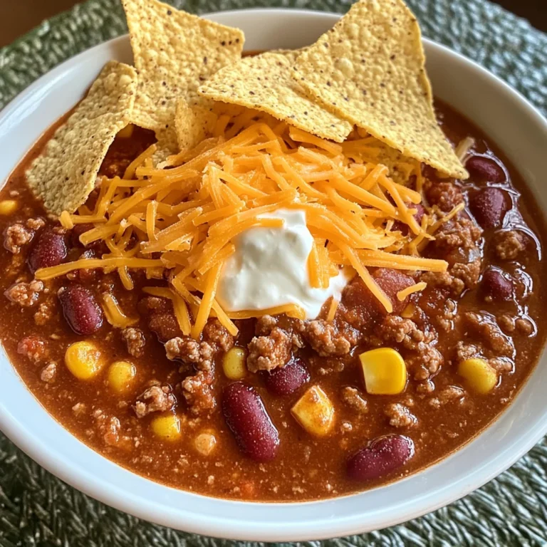 Hillbilly Chili and Cinnamon Rolls