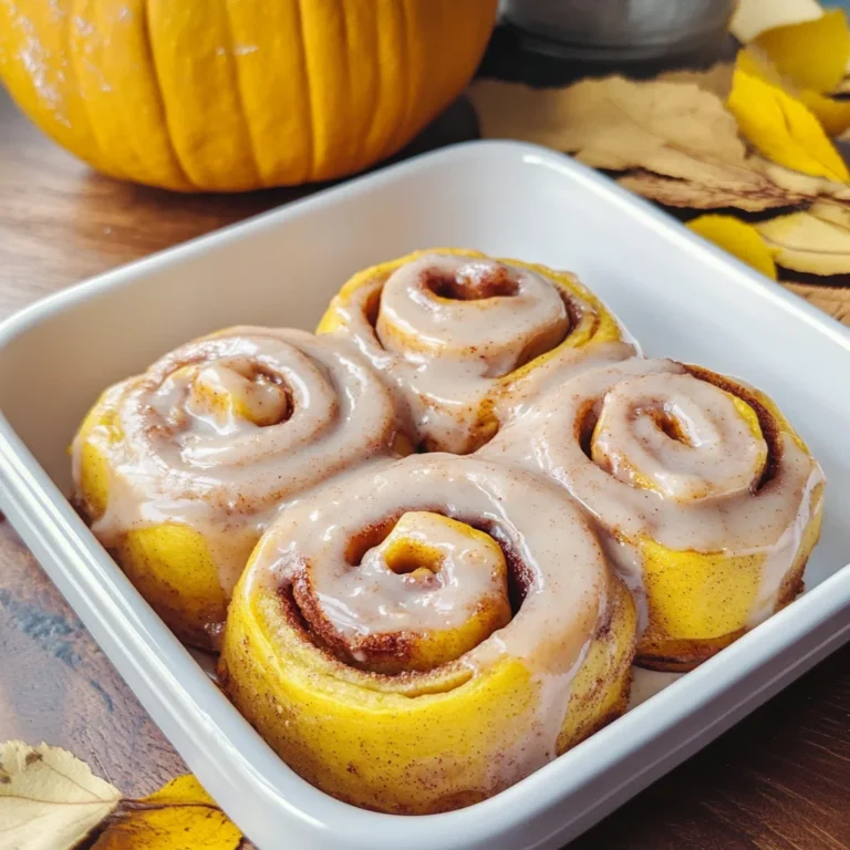 Homemade Pumpkin Chai Cinnamon Rolls