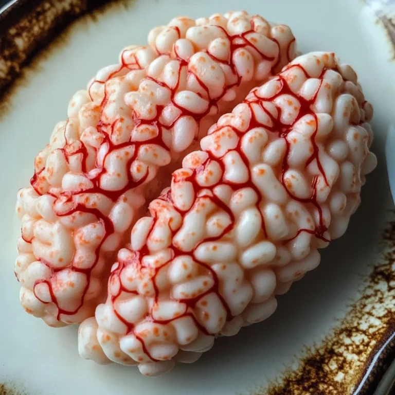 Marshmallow Rice Bubbles Halloween Brains
