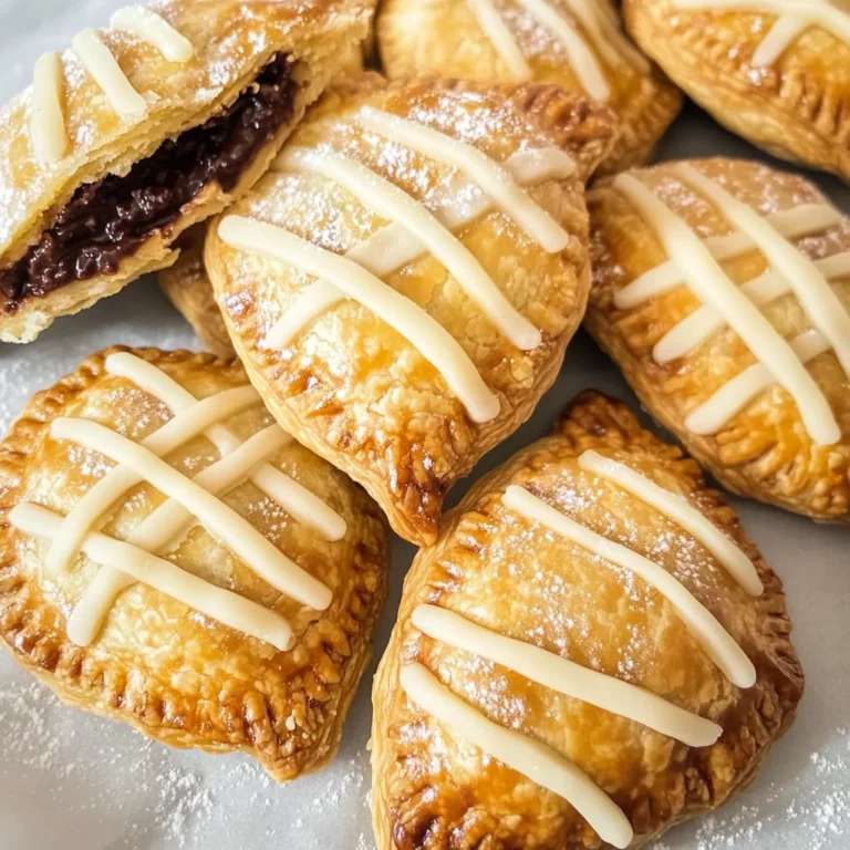 Nutella Mummy Hand Pies
