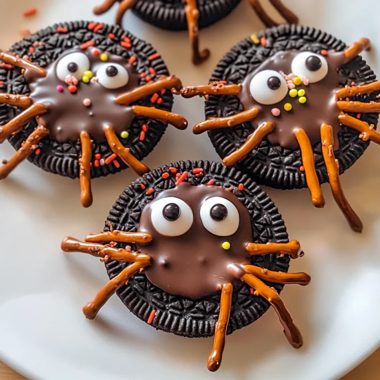 Oreo Spider Halloween Cookies