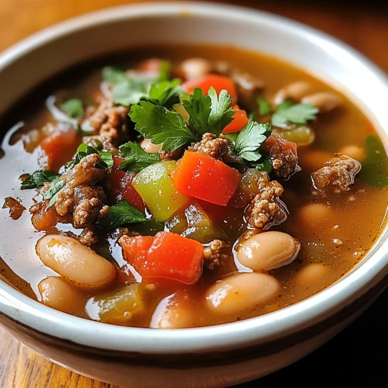 Pinto Beans Green Chile And Beef Soup