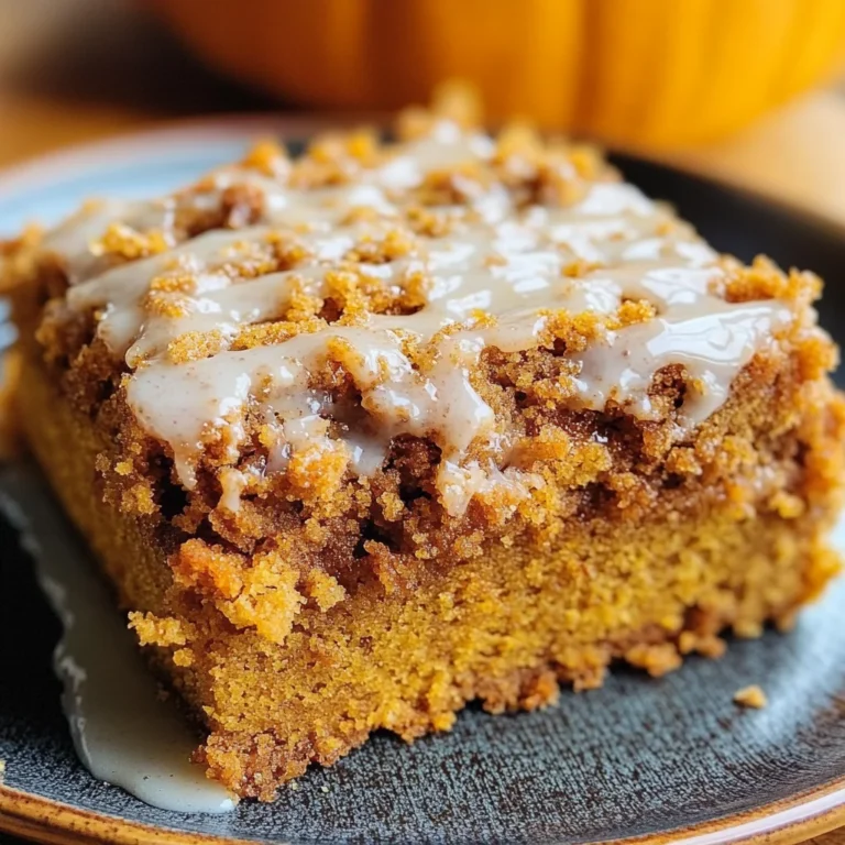 Pumpkin Coffee Cake