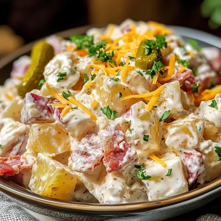 Steakhouse Potato Salad: A Creamy, Flavor-Packed Side Dish