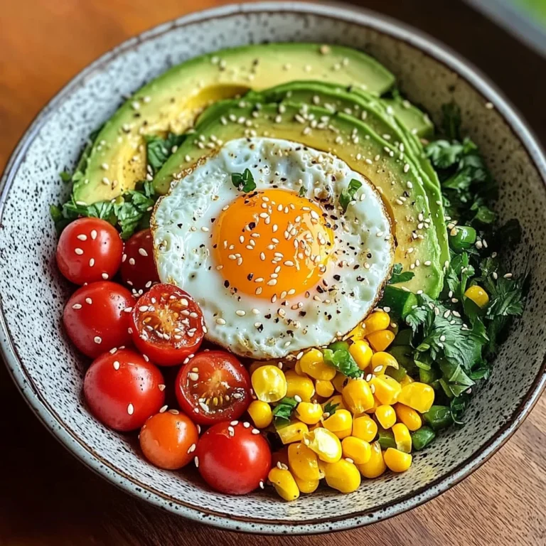Sunshine Veggie & Egg Bowl