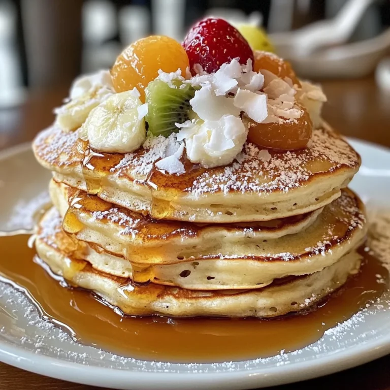Sweet Coconut Cream Pancakes: A Breakfast Delight You’ll Love!