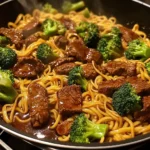 Beef, Broccoli & Noodle Stir-Fry