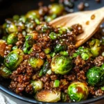 Beef and Brussels Sprouts Stir-Fry