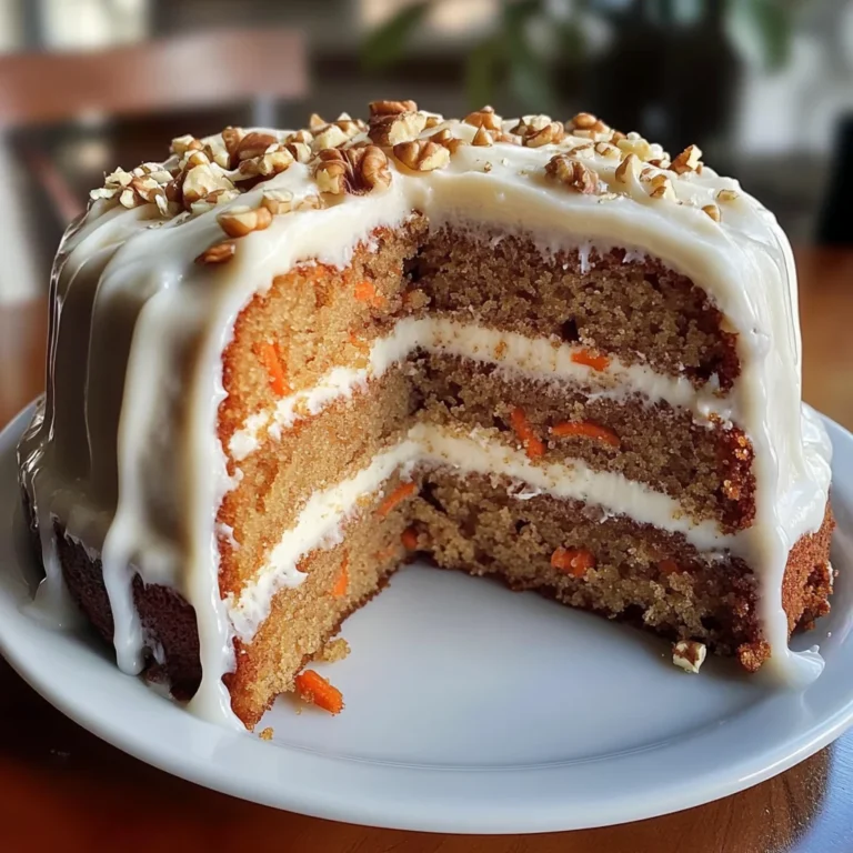 Carrot Pound Cake Recipe