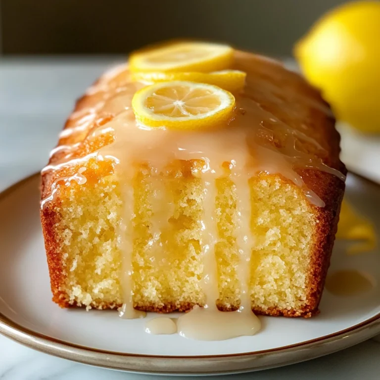 A Lemon Cake To Die For