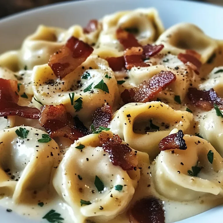 Bacon Cream Cheese Tortellini: A Deliciously Indulgent Recipe You Must Try