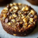Chocolate Hazelnut Crunch Cookies