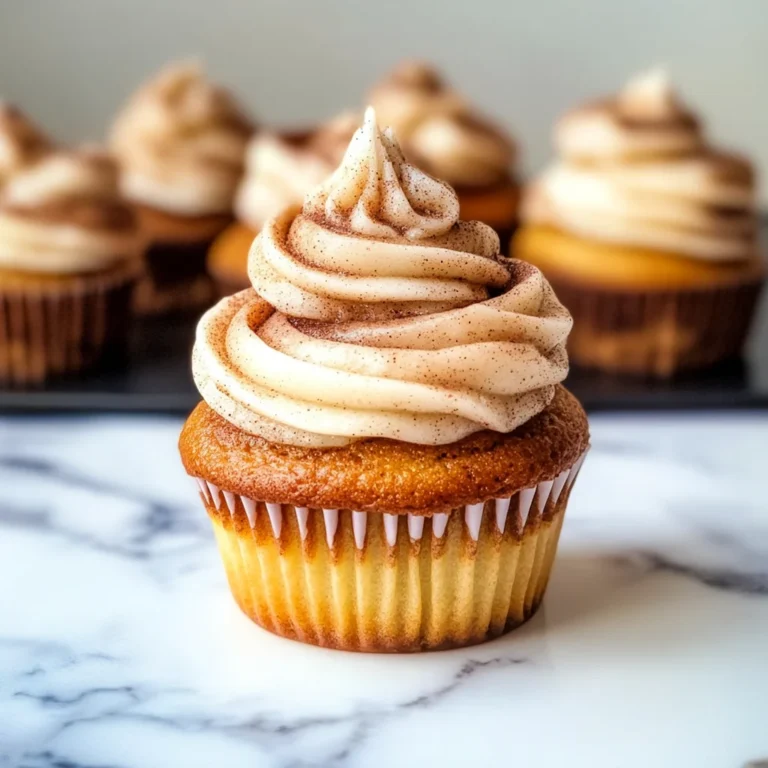 Cinnamon Roll Cupcake Recipe