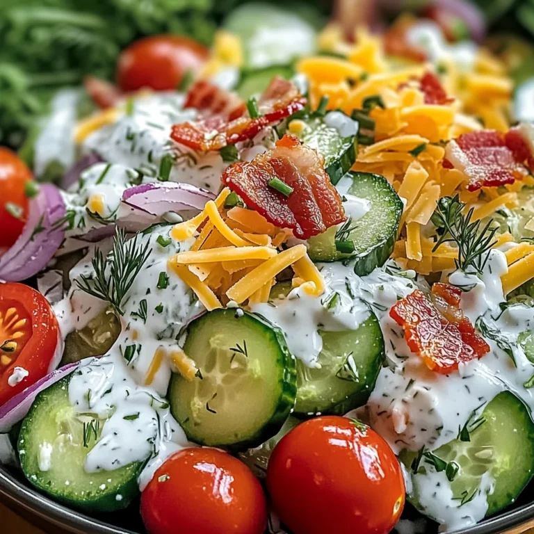 Cucumber Ranch Crack Salad: An Incredible Ultimate Recipe