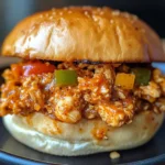 Cajun Chicken Sloppy Joes