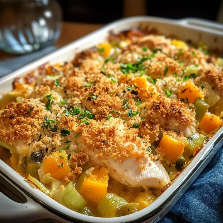 Chicken Leek and Butternut Squash Bake – The Ultimate One-Pan Dinner