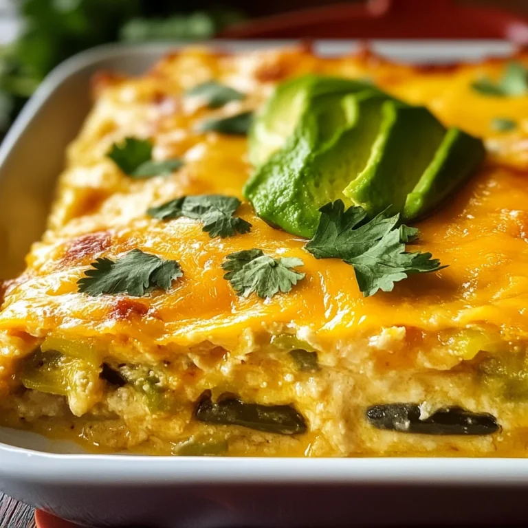 Chile Rellenos Casserole