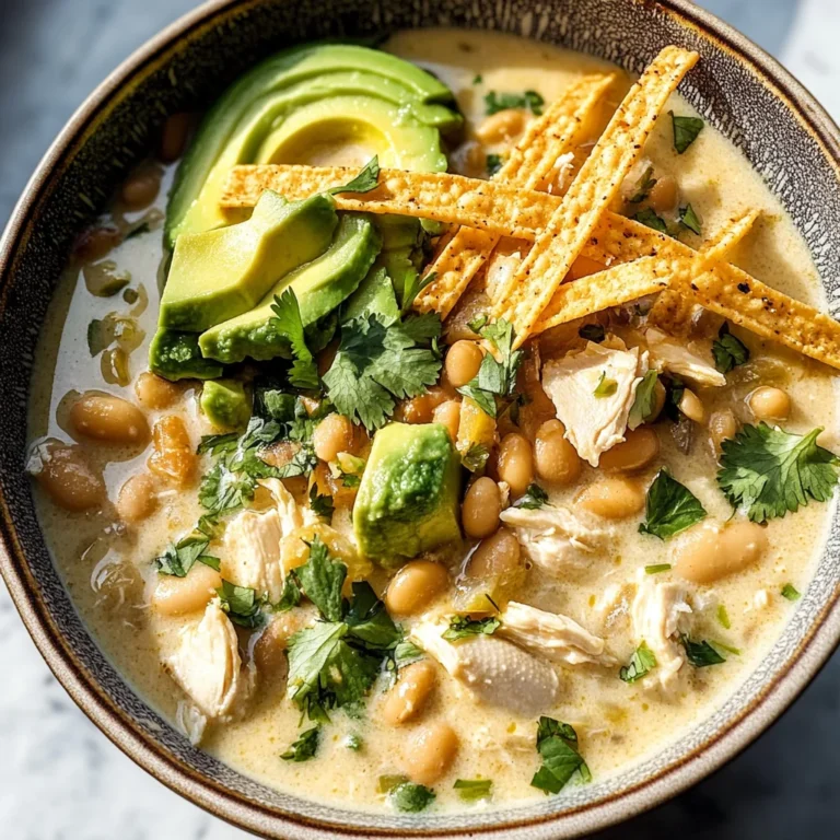 Creamy White Chicken Chili