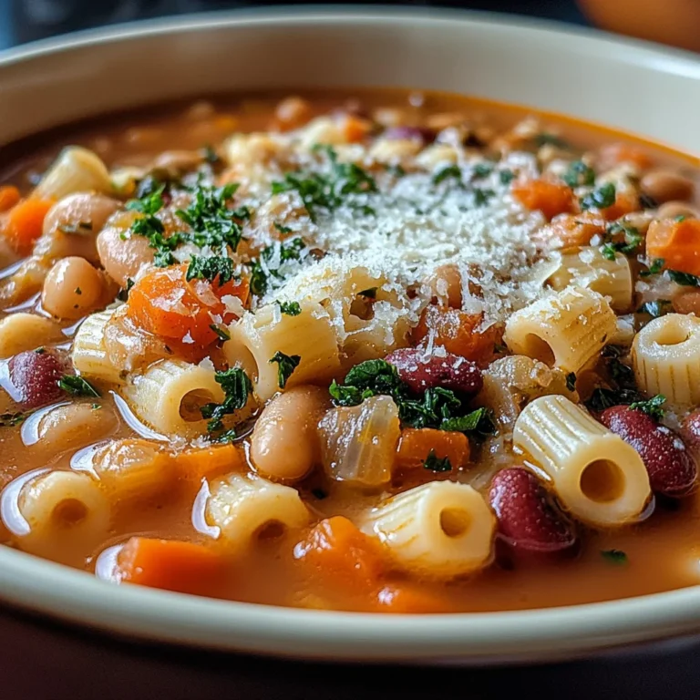 Easy Olive Garden Pasta Fagioli Soup Recipe