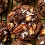 German Chocolate Cookies