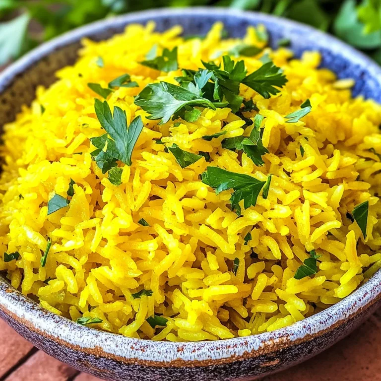 Mediterranean Yellow Rice