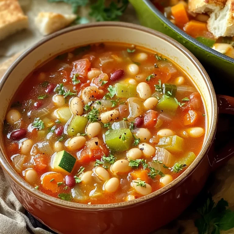 Minestrone Soup (Olive Garden Copycat) Recipe