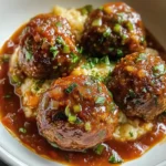 Savory Meatloaf Meatballs