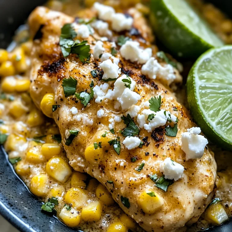 Slow Cooker Street Corn Chicken: Creamy Comfort in Every Bite