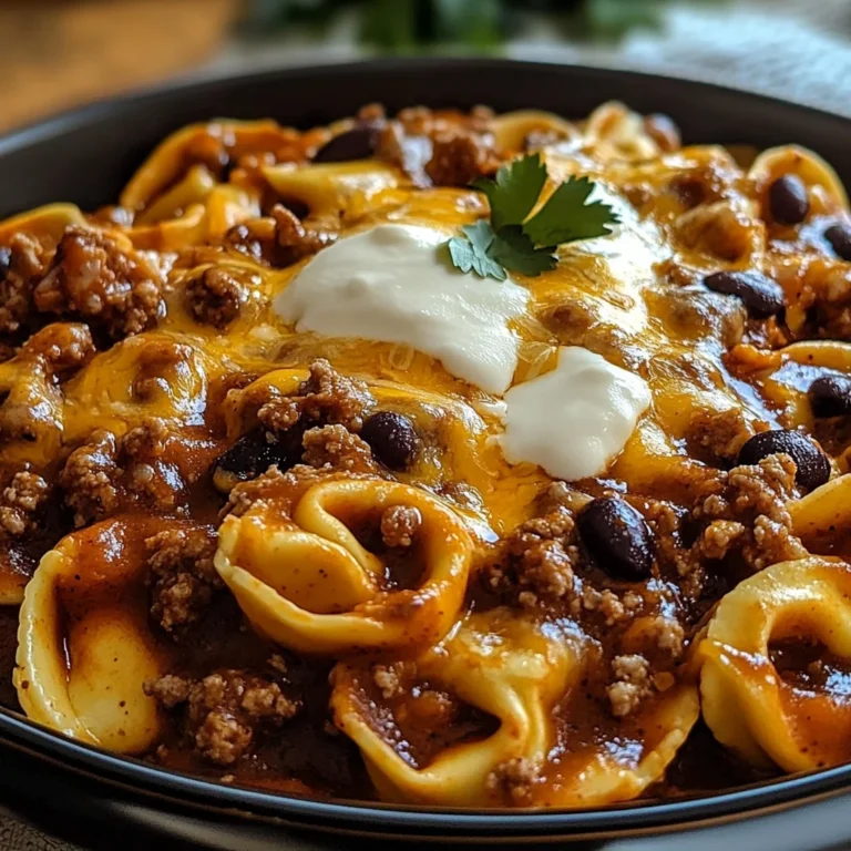 Cheesy Beef Enchiladas Tortellini: A Delicious Twist on Classic Comfort Food