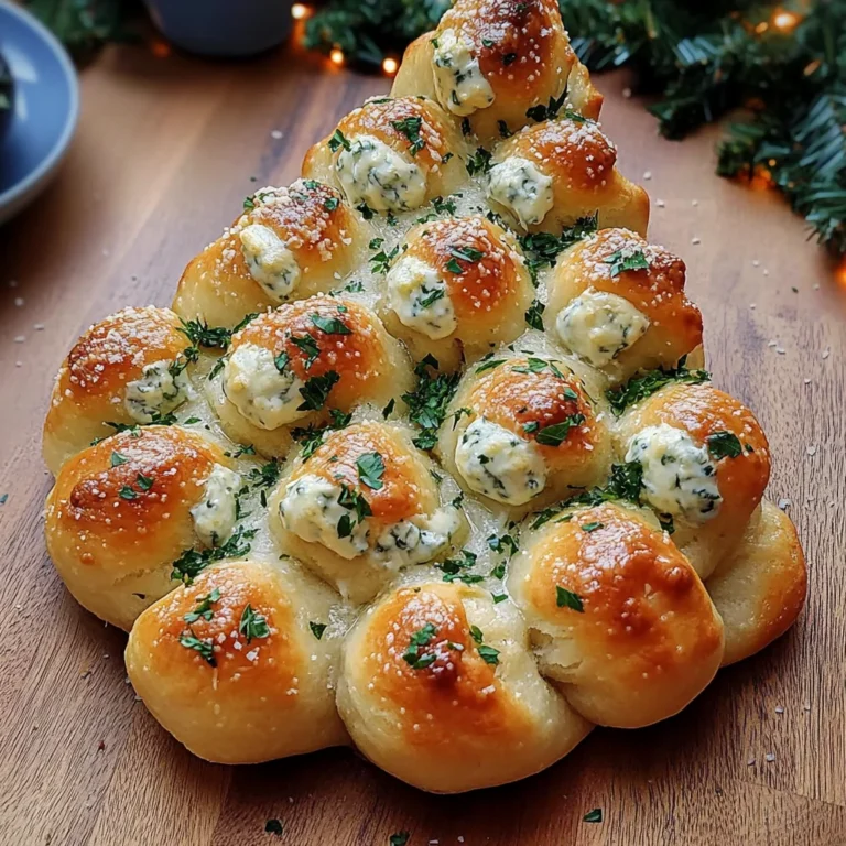 Easy Recipes Cheesy Christmas Tree Bread