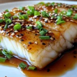 Ginger Soy Glazed Cod