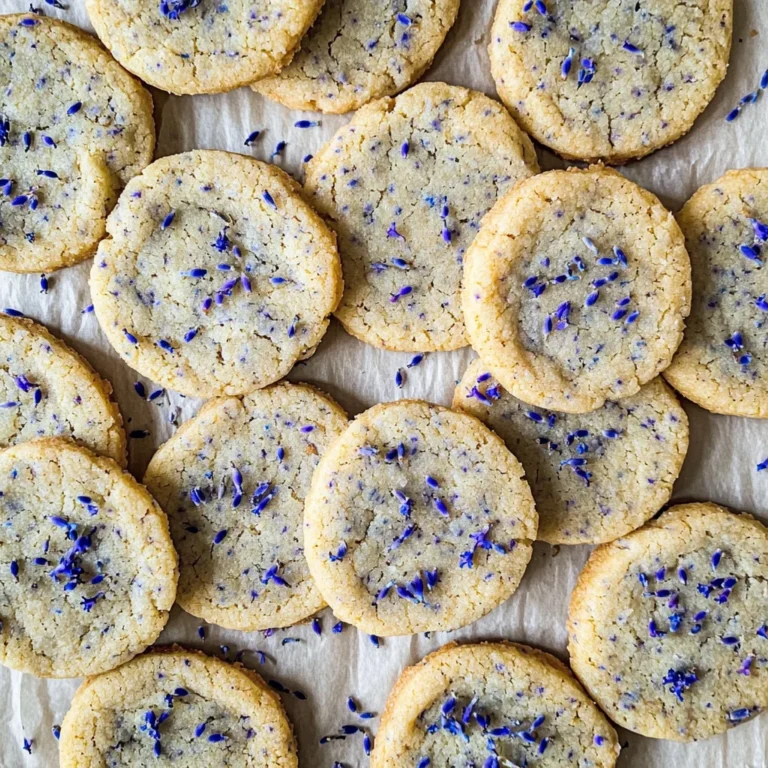 Lavender Earl Grey Cookies Recipe
