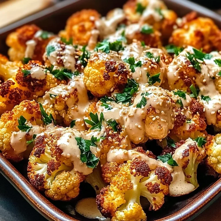 Moroccan Cauliflower with Tahini-Honey: An Incredible Ultimate Recipe