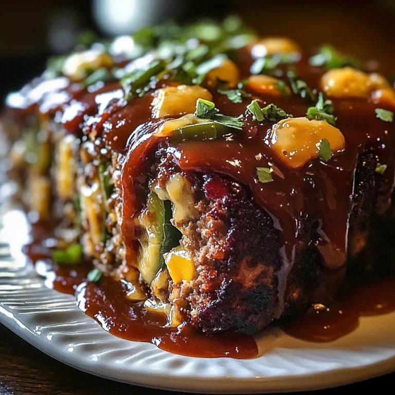 Smoky Jalapeño Popper Meatloaf: A Flavorful Twist on a Classic Dish